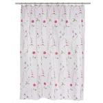 Chlorine Free PEVA Stylish Waterproof Shower Curtain , Hookless Shower Liner