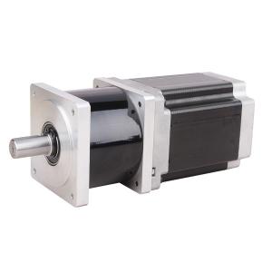 China Hybrid gear reduction stepper motor NEMA 34 1 to 5 Planetary factory