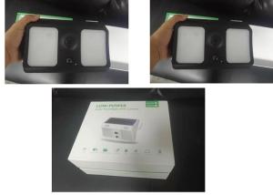China Waterproof Garden Light Camera , Outdoor PIR Motion Detection Shine Light Supports 4PCS 18650 Batteries factory