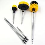 Soft / Extra Hard Drill Cleaning Brush Sets , Electric Cleaning Scrub Brush