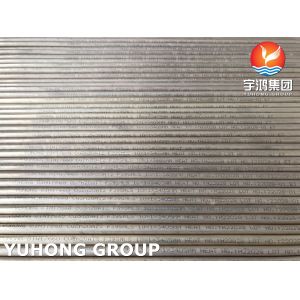DIN 17660 CuZn20Al2 Copper Alloy Seamless Tube Condenser Heat Exchanger