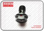 8-97329618-0 Isuzu FVR Parts Fsr11 6BD1 Iron Oil Check Valve 8973296180