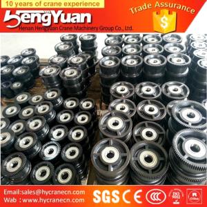 China High-Duty forging high precison wrought gantry crane wheels factory