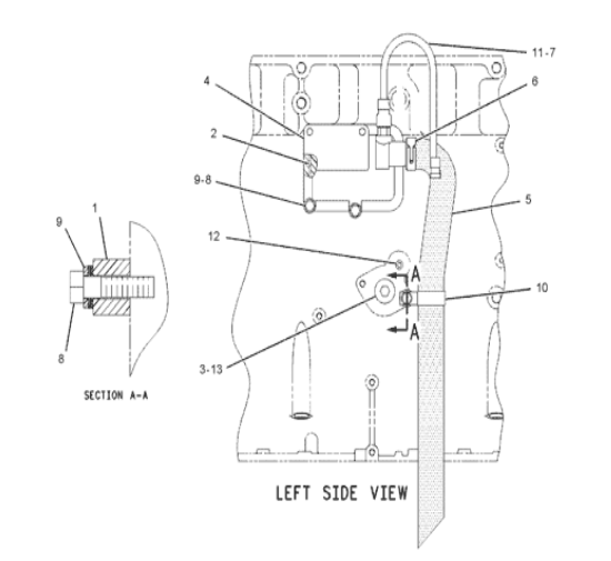 194-6722 1946722 Pressure Sensor Excavator Spare Parts For 3406E D350E