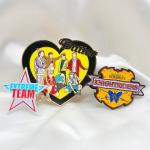 Metal 1.5in Soft Enamel Lapel Pins Badge Metal Hard Custom Metal Pin Badges