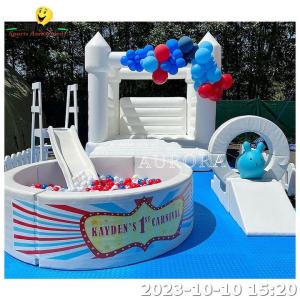 China Customized Soft Play Equipment Set Children Outdoor For Party Rental With Bouncer factory