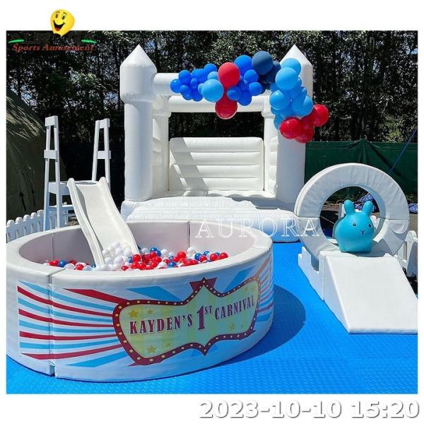 Customized Soft Play Equipment Set Children Outdoor For Party Rental With