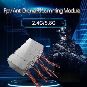 433MHz 900MHz 1.2G 1.5G 2.4G 5.8G Frequency Anti UAV 100W Module for Drone