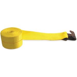 China 4&quot; X 30&quot; Gold Heavy Duty Tie Down W/Flat Hooks 5400lbs Cargo Control For Flatbed Truck factory