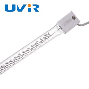 China Medium Wave Infrared Heating Lamp 55-575V Tungsten Filament factory