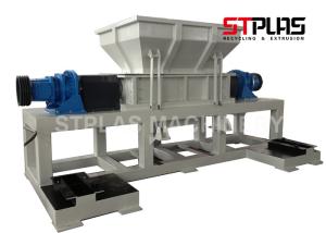 China Wood And Plastic Tray Waste Shredder Machine With Double / Four Shaft Design factory