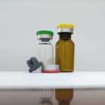 Pharmaceutical Vaccine Tubular Glass Vials Borosilicate Glass Bottle With Rubber