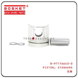 China ISUZU 4BD2 NPR Standard Piston 8-97176643-0 8971766430 factory