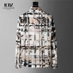 Customized Logo Mens Luxury Printed Cotton Plus Size Printed Long Sleeve Crop
