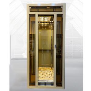 China Automatic Sliding Door Gearless Residential Traction Elevator factory