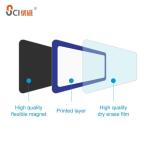 Colorful Magnetic Whiteboard Sticker Self Adhesive Dry Erase Notes Index Cards
