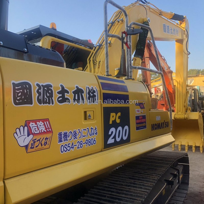 Original Hydraulic Valve Used Komatsu PC200 Excavator for Low Priced Mining Equipment