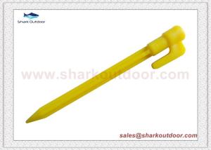 China Hot selling lightweight plastic tent peg from professional factory 6 in. factory