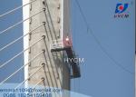 Zlp800 Galvanized Gondola with Concrete Counterweight Suspension Floor Lift