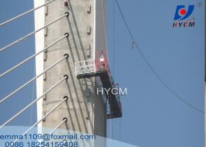 China Hot 6m Working Platform Zlp630 Model Air Construction Swing Stage Lifter factory