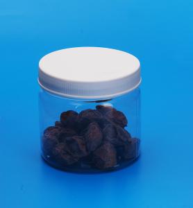 China Airtight Transparent Plastic Jar Round Shape 59MM Caliber PP Screw Lid factory