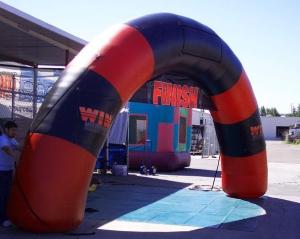 China inflatable arch , Advertising Decoration Inflatable Arches factory