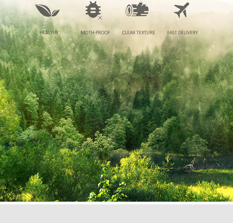 Bamboo Wood Fiber Fireproof Fabric PVC Wall Panels Water Resistant