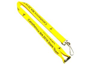 China Safety Break Flat Neck Strap Lanyard Promotional Gift Business Accessory factory
