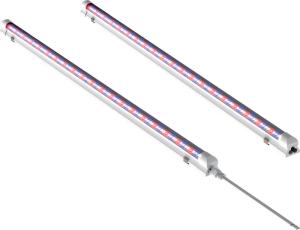 China Horticulture LED Grow Light Tube IP65 24 Watt Hydroponics Vertical Farming Daisy Chain Agricultural Lighting factory