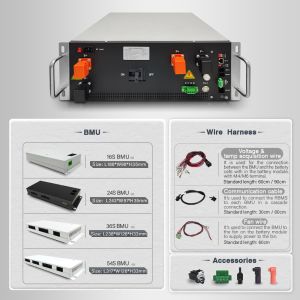 Gce Energy 150kwh High Voltage 512V 200A BMS Suit for LFP/NMC/LTO With 3 level