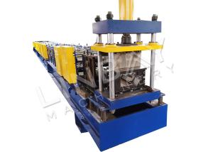 China Exterior Metal Door Roll Forming Machine Hydraulic Punch factory