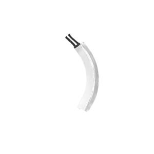 China 3.7V 245mAh Light Wearable Rechargeable Battery With Curved Shape factory