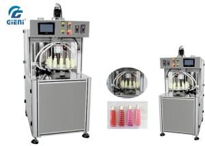 China Multi - Colors Spiral Lip Gloss Filling Machine with 12L Tank factory