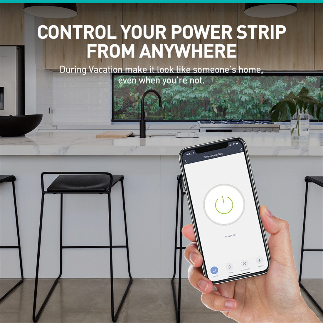 Smart Multi-Outlets 4AC4USB French Type