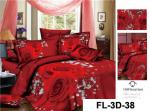 3D Reactive Printed Sheet Set 40s 200TC Bedsheet