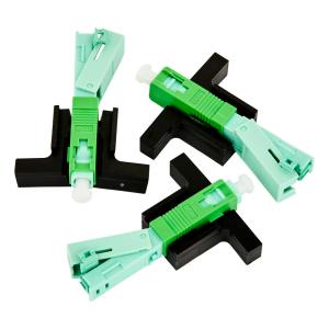 China Fiber Optic Fast Connector Adapter, SC APC fiber fast connector factory