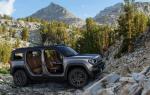 Upcoming fully electric SUV 2024 Jeep Recon EV with folding rooftop removalbe
