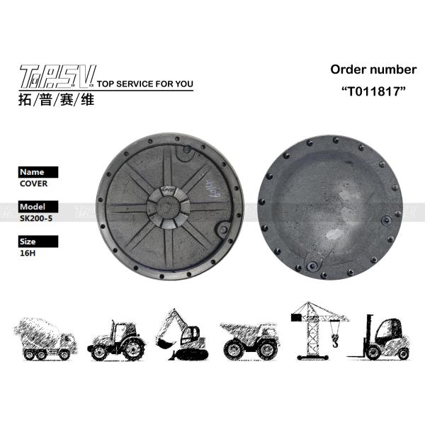 2414N4376 Depend On Packing Type SK200-5 Excavator Final Drive Cover Dealed Bag