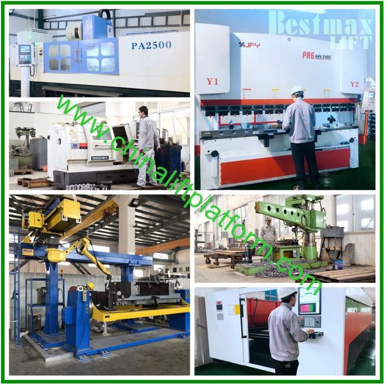 2.7m - 4.5m Hydraulic Warehouse Electric Order Picker Self Propelled In Green