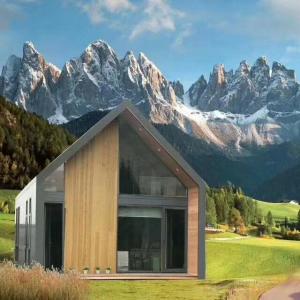 China Low Cost Prefabricated House,Fast Build Light Steel Villa, Tiny Size Container Home, Well Design Resort Hotel factory