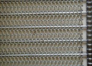 China 304 Stainless Steel Mesh Conveyor Wire Belt 10m Length 1.0mm Thickness factory