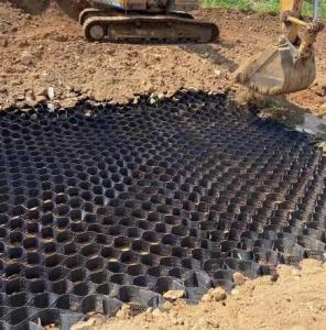 China 1.5mm HDPE Geocell Gravel Grid Driveway For Road Envirogrid factory