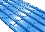 0.35 - 0.65mm Glazed Roof Tile Roll Forming Machine Pre Painted Steel Material