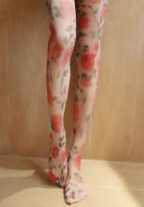 China Lady Sexy Knee High Socks Colorful Cute Thin Semisheer Nylon factory
