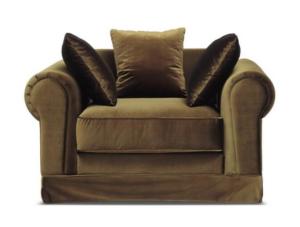 China American style Linen fabric upholstery classic 1-seater sofa,lounge chair,living room sofa factory