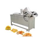 Food Beverage Shops High Productivity Automatic Continuous Frying Machine for