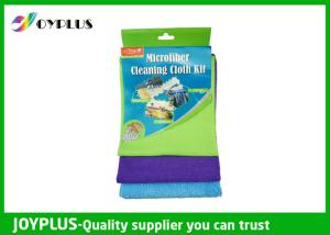 China Microfiber cleaning cloth set Kitchen cleaning cloth Kit factory