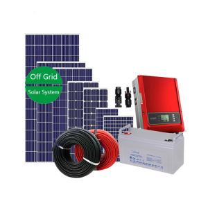 China ISO9001 3000 Watt Solar Power System PWM 3000w Battery Generator factory