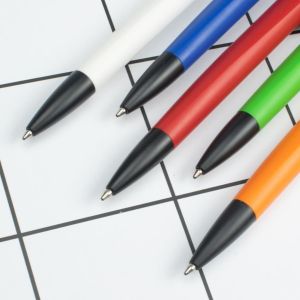 Customized Logo Plastic Ballpoint Pen With Phone Support