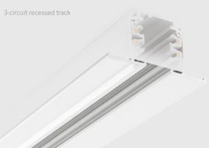 China Dimmable Aluminium LED Track Lights 3 Phase Rail Track Lighting 5 Years Warranty factory